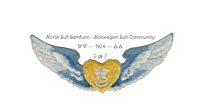sufi symbol heart with wings